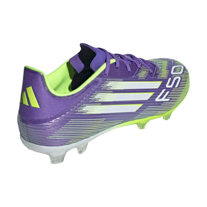 Purple-White - Lifestyle - Adidas Mens F50 League Football Boots