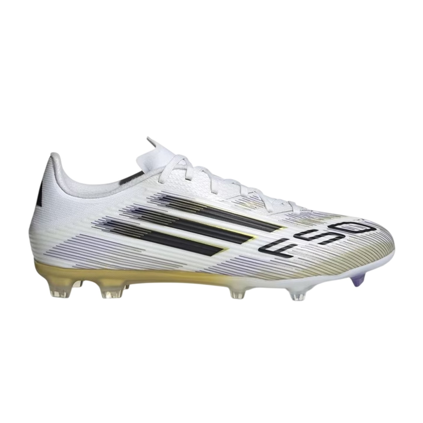White - Front - Adidas Mens F50 League Football Boots