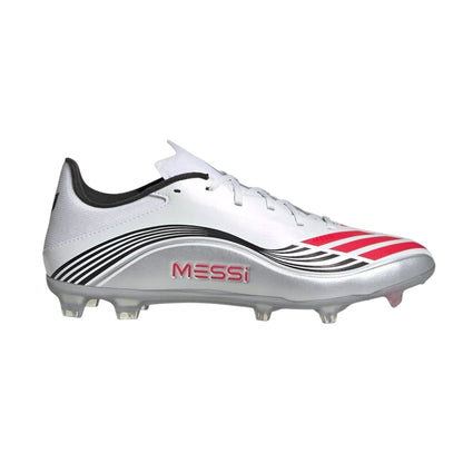 White-Red - Front - Adidas Mens F50 League Football Boots