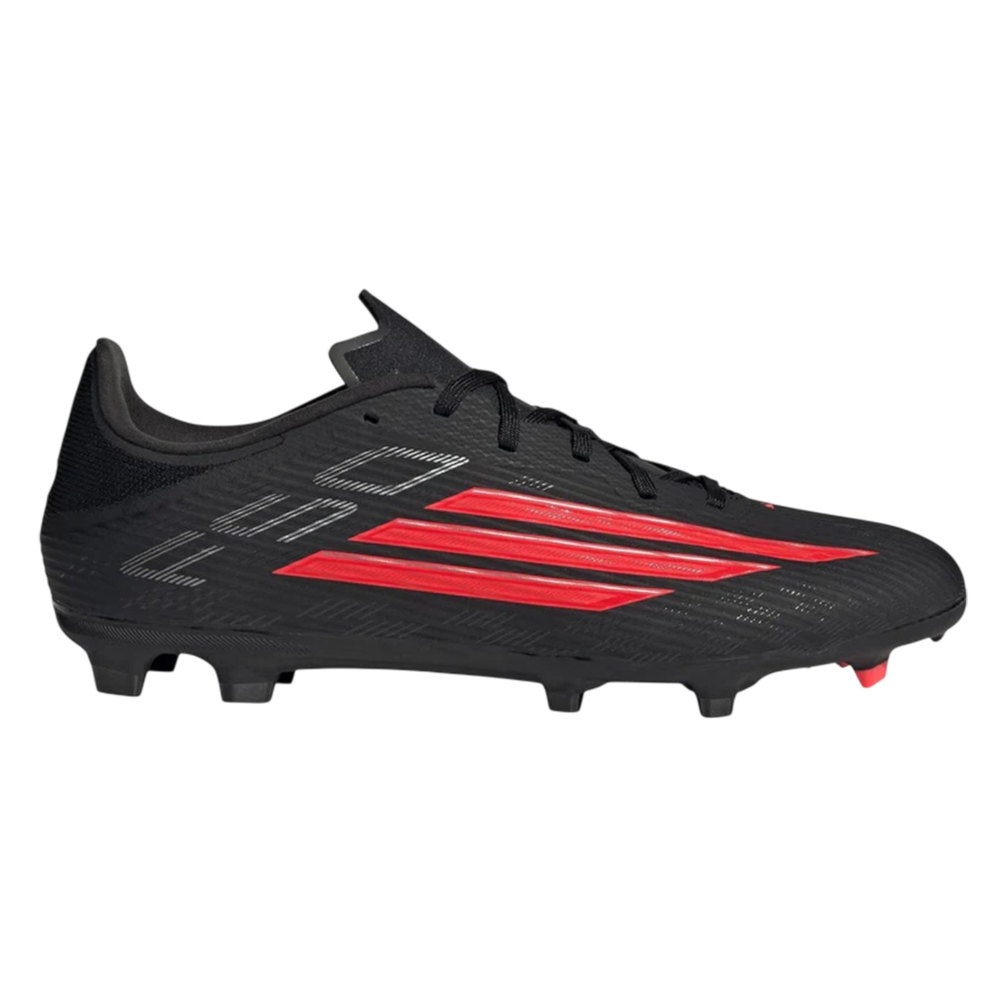 Black-Red - Front - Adidas Mens F50 League Football Boots