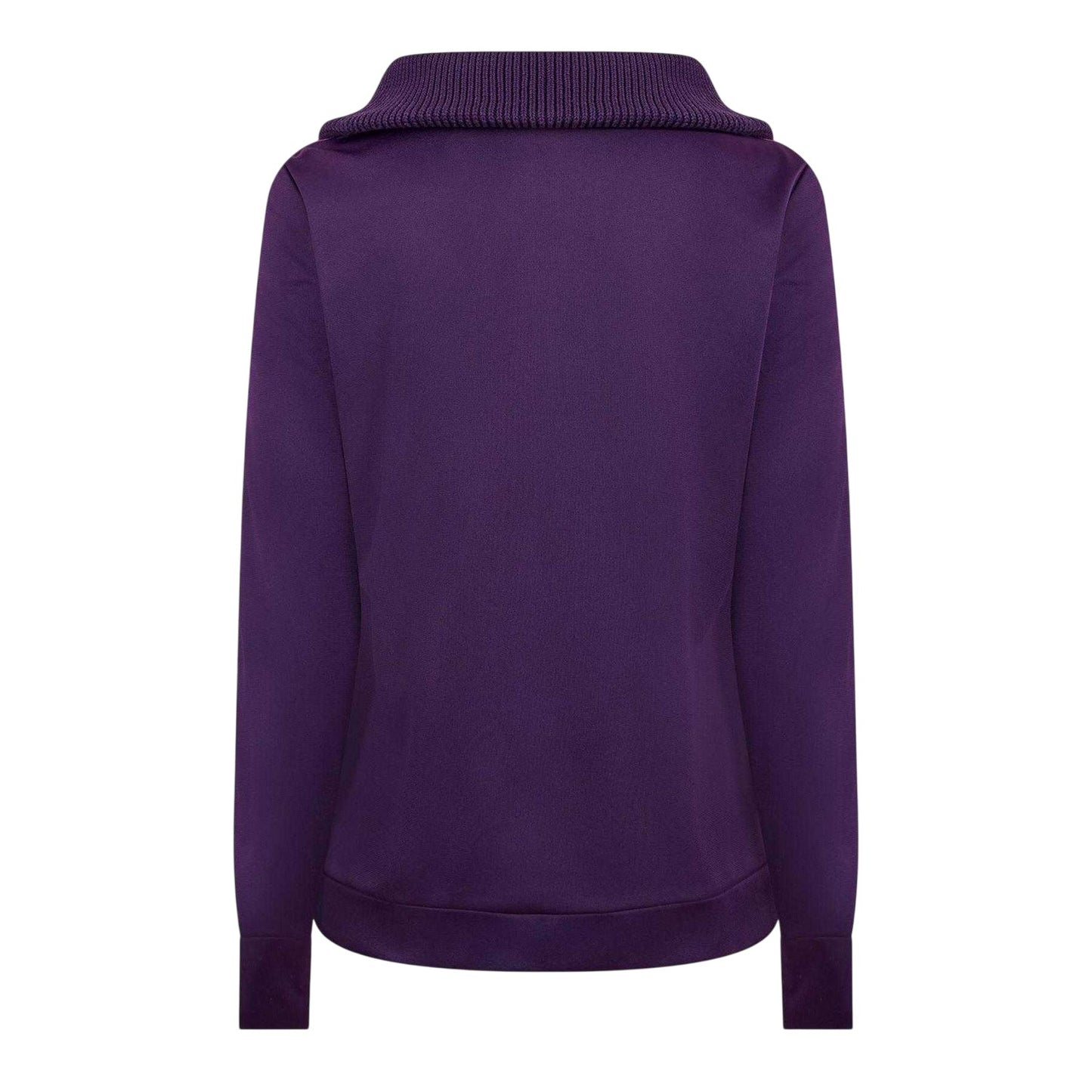 Purple - Back - Puma Womens-Ladies Animal Print Track Jacket