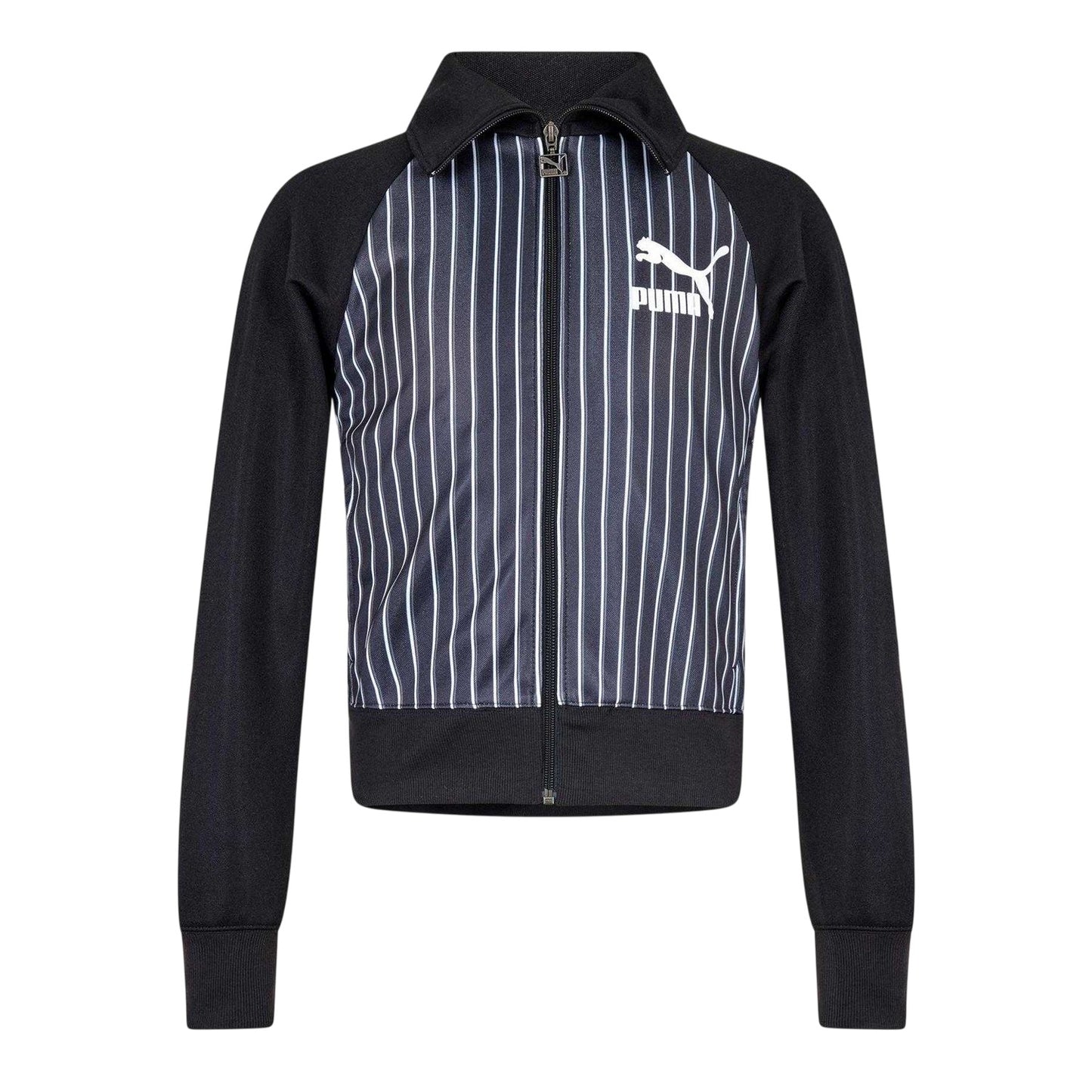 Black - Front - Puma Mens Raglan Track Jacket