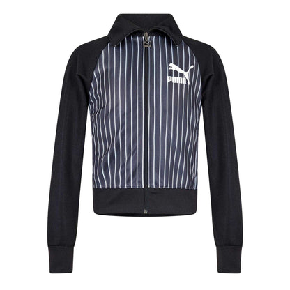Black - Front - Puma Mens Raglan Track Jacket