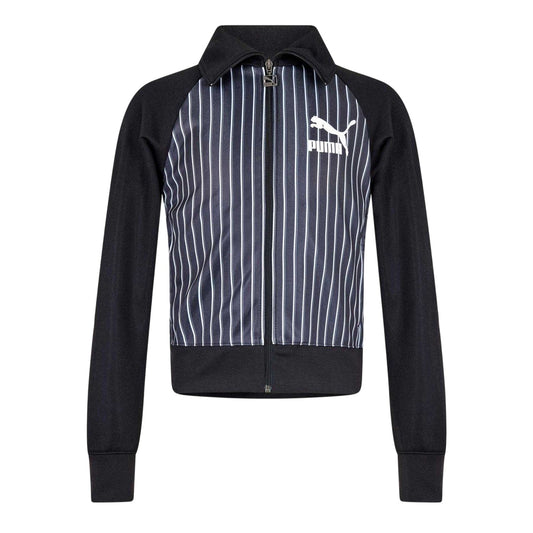 Black - Front - Puma Mens Raglan Track Jacket