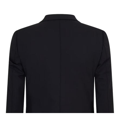 Black - Lifestyle - Boss Mens Lapel Collar Regular Formal Suit Jacket