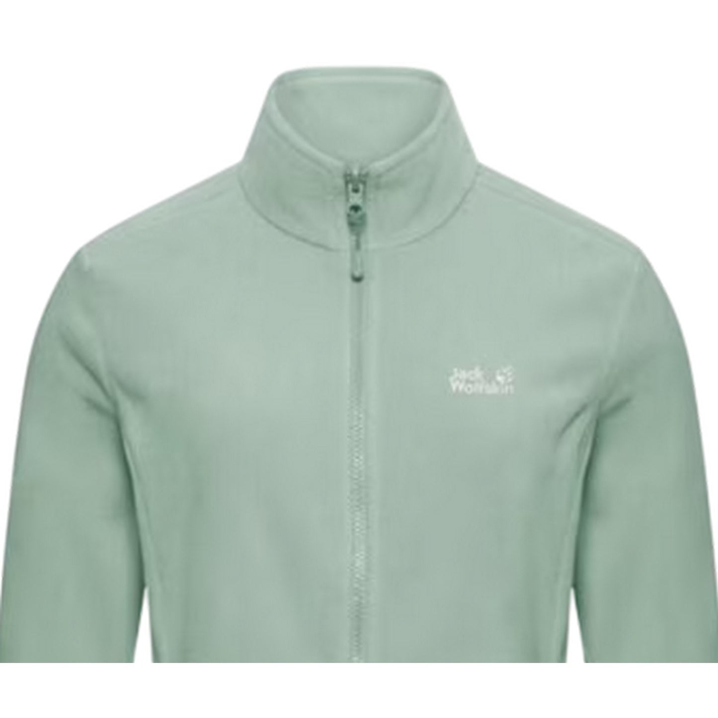 Green - Side - Jack Wolfskin Womens-Ladies Taunus Fleece Jacket