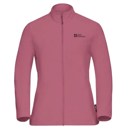 Raisin - Front - Jack Wolfskin Womens-Ladies Taunus Fleece Jacket
