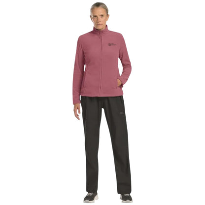 Raisin - Lifestyle - Jack Wolfskin Womens-Ladies Taunus Fleece Jacket