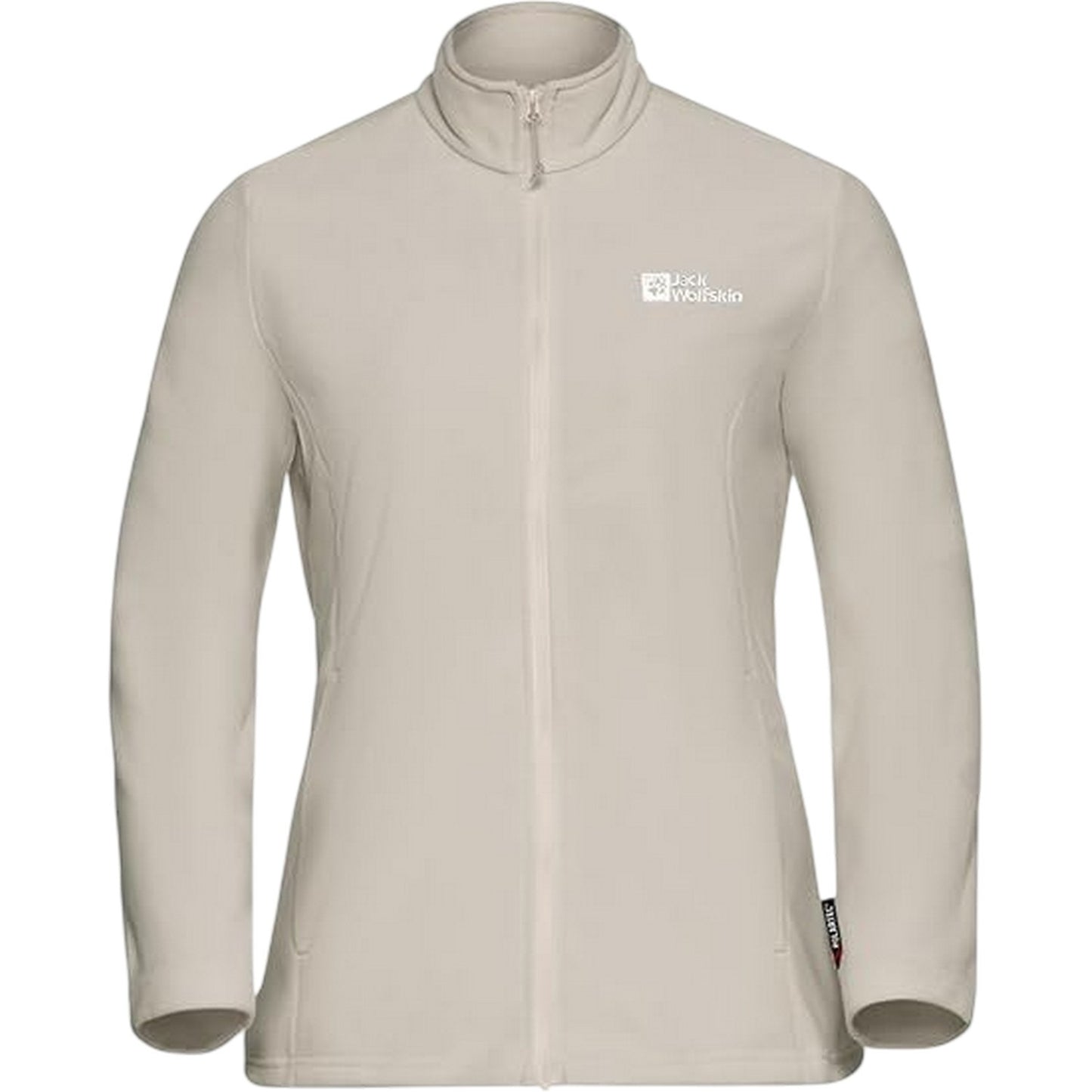 Sand - Front - Jack Wolfskin Womens-Ladies Taunus Fleece Jacket