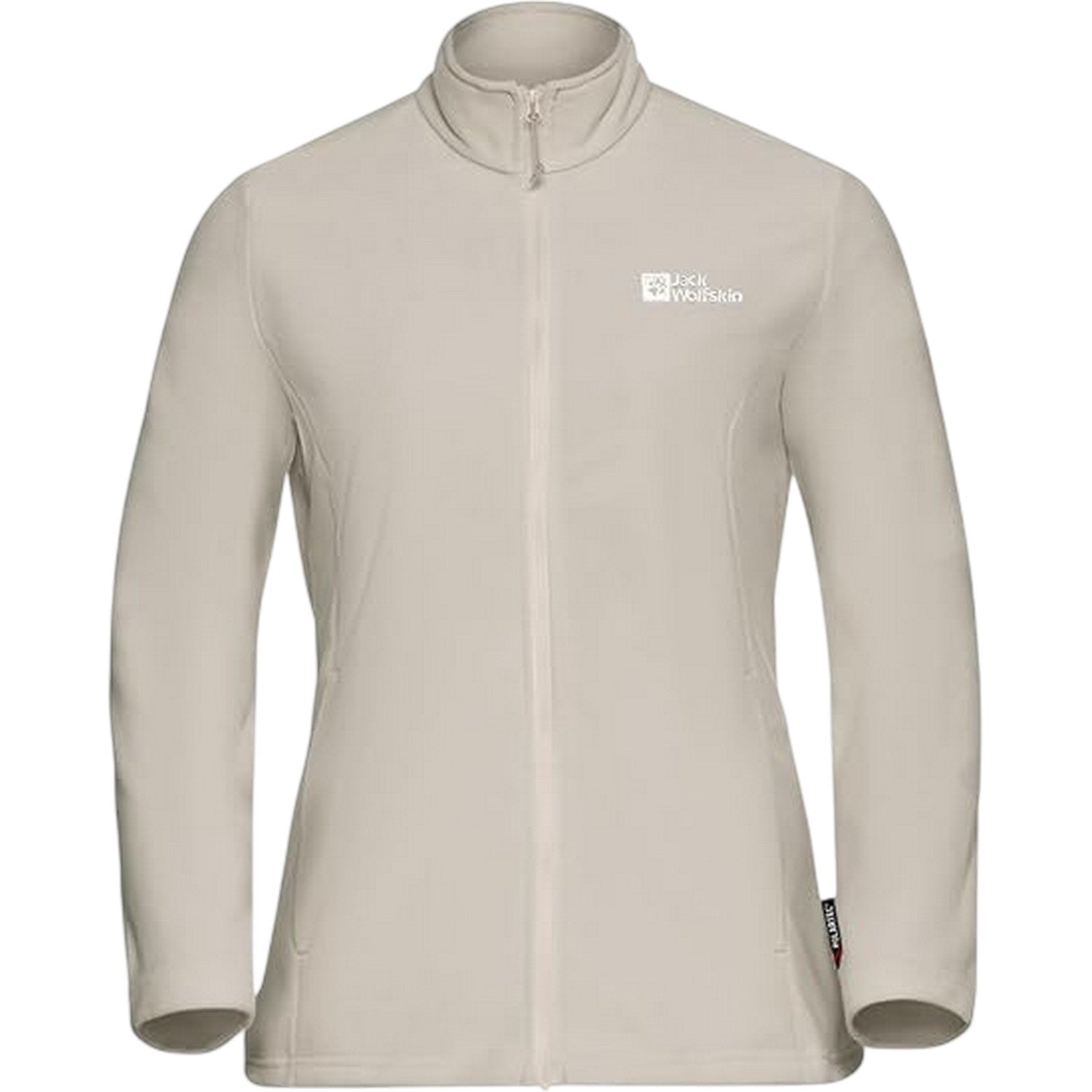 Sand - Front - Jack Wolfskin Womens-Ladies Taunus Fleece Jacket