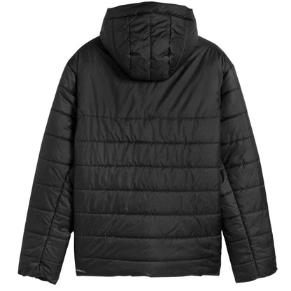 Puma Black - Back - Puma Mens Essentials Insulated Hooded Jacket