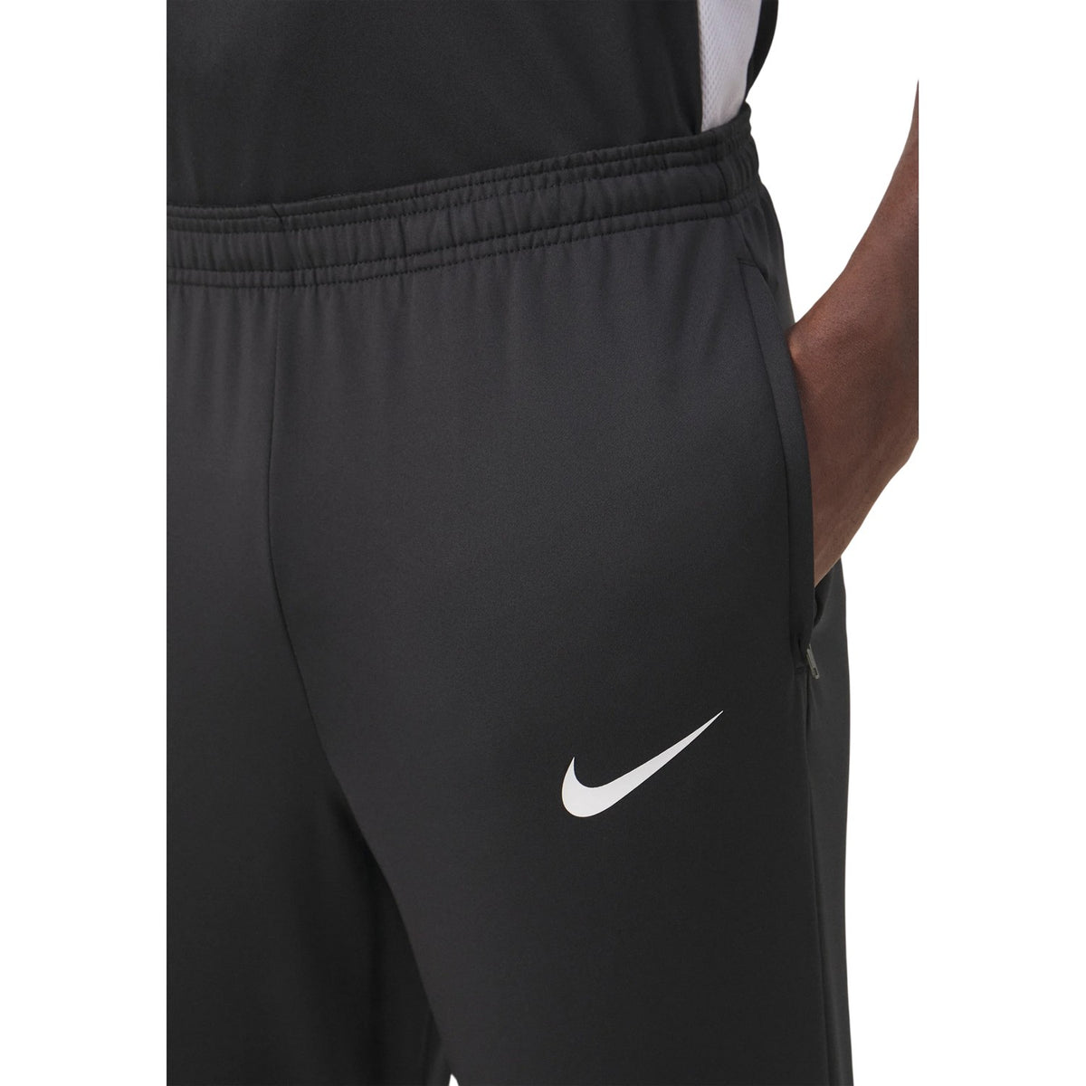Black-White - Side - Nike Mens Strike Dri-FIT Tracksuit Bottoms
