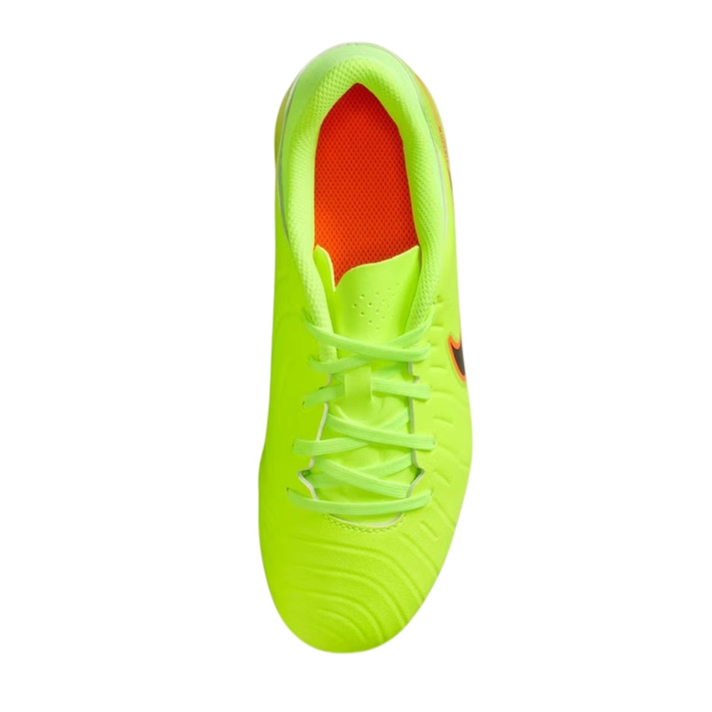 Volt-Black - Back - Nike Childrens-Kids Tiempo Legend 10 Firm Ground Football Boots