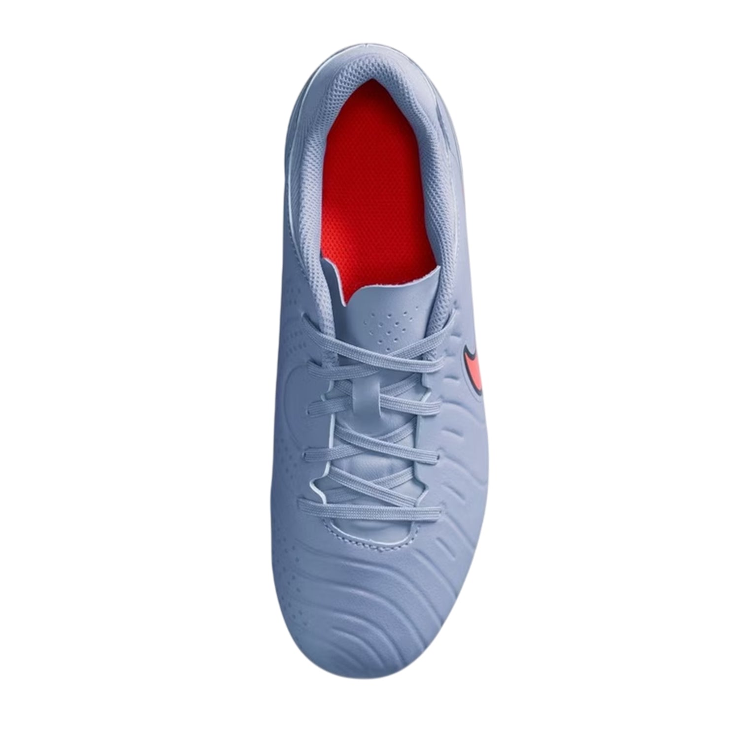 Blue-Black - Back - Nike Childrens-Kids Tiempo Legend 10 Firm Ground Football Boots