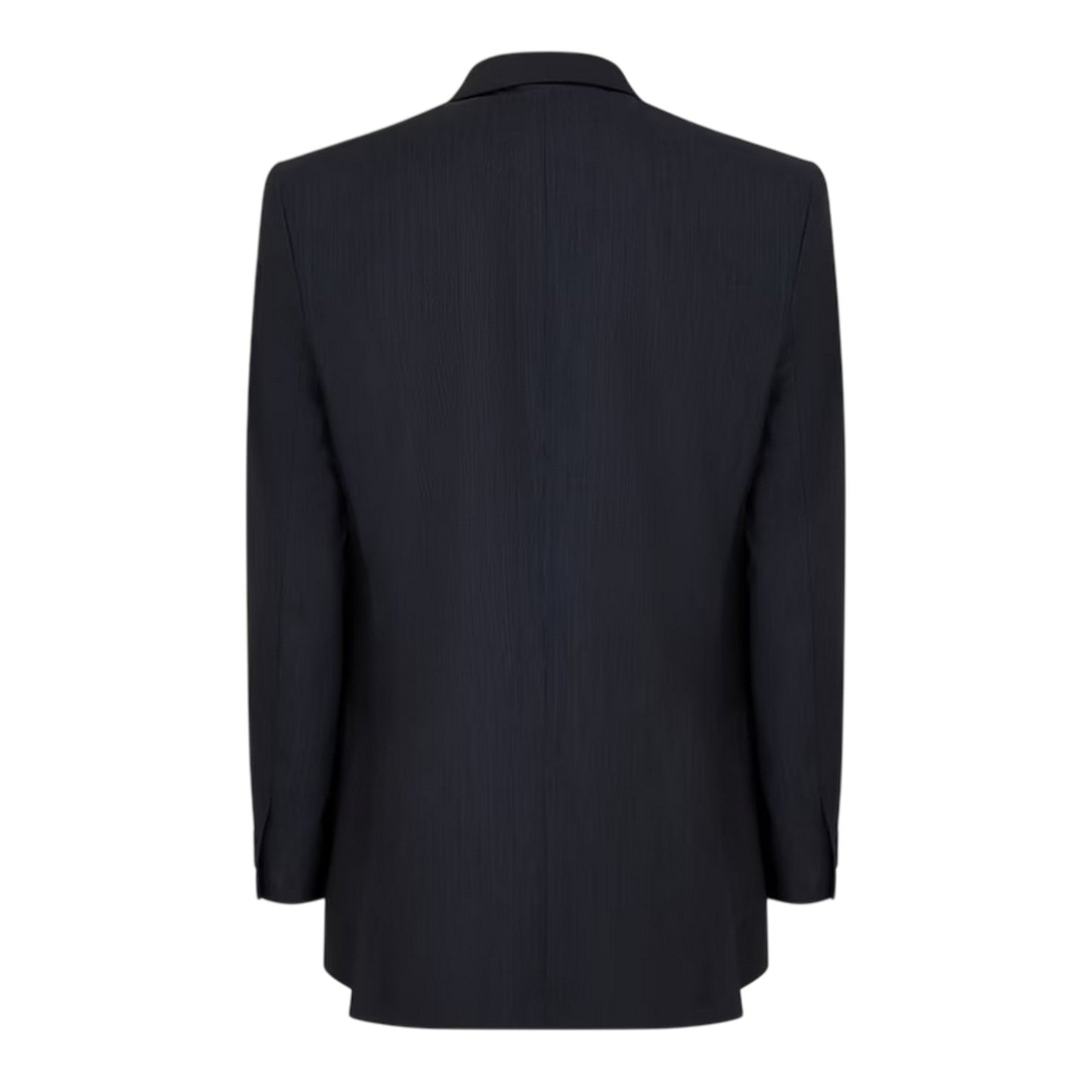 Navy - Back - Pierre Cardin Mens Striped Suit Jacket
