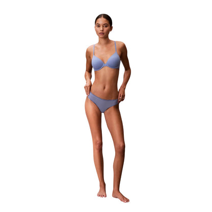 Blue - Pack Shot - Calvin Klein Womens-Ladies Lined Fitted Bra