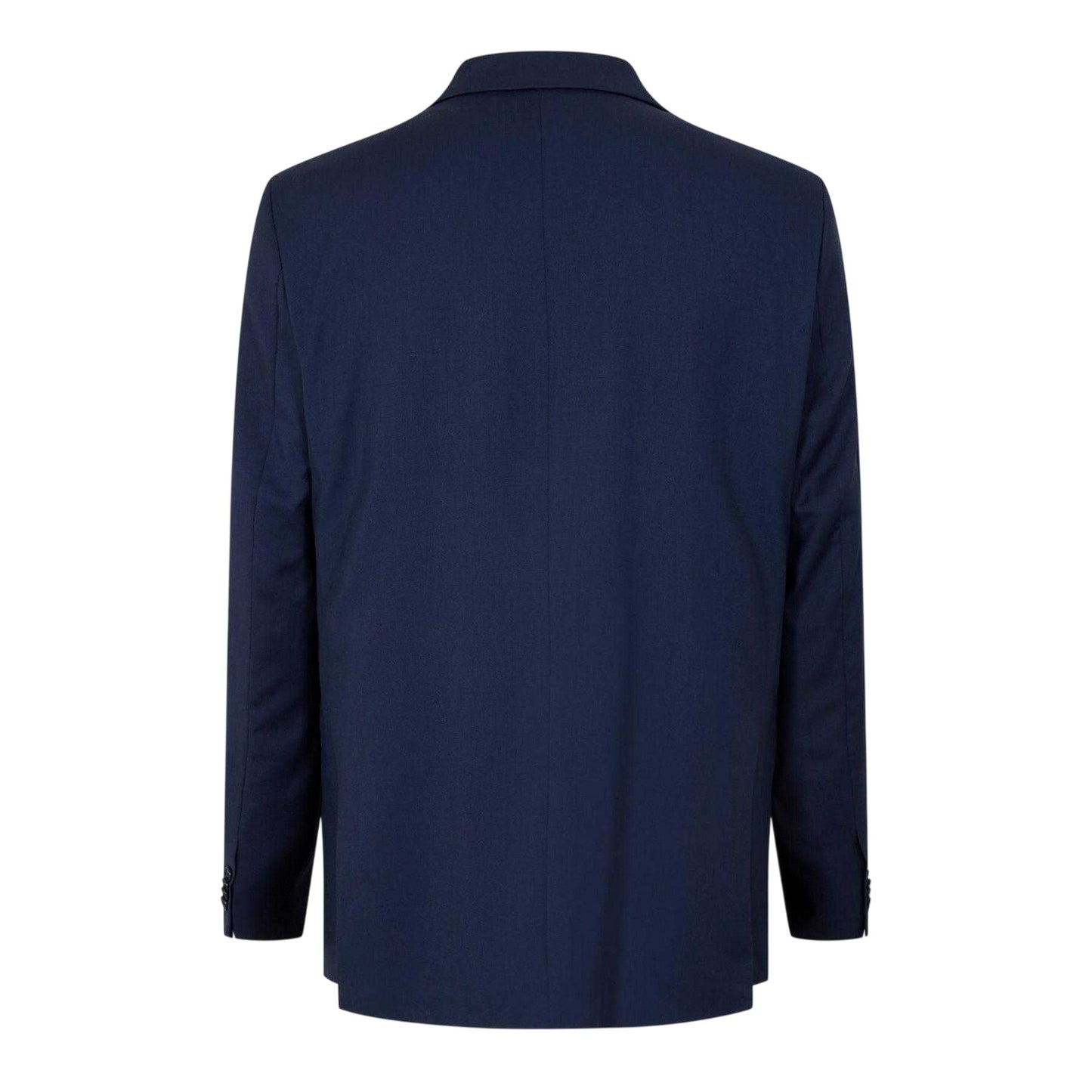 Blue - Back - Ted Baker Mens Premium Twill Regular Suit Jacket