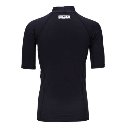 Black - Back - Gul Mens Logo Rash Guard
