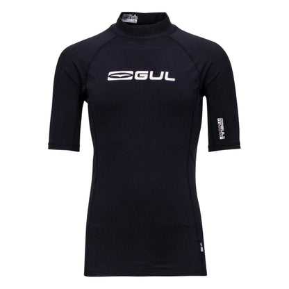 Black - Front - Gul Mens Logo Rash Guard