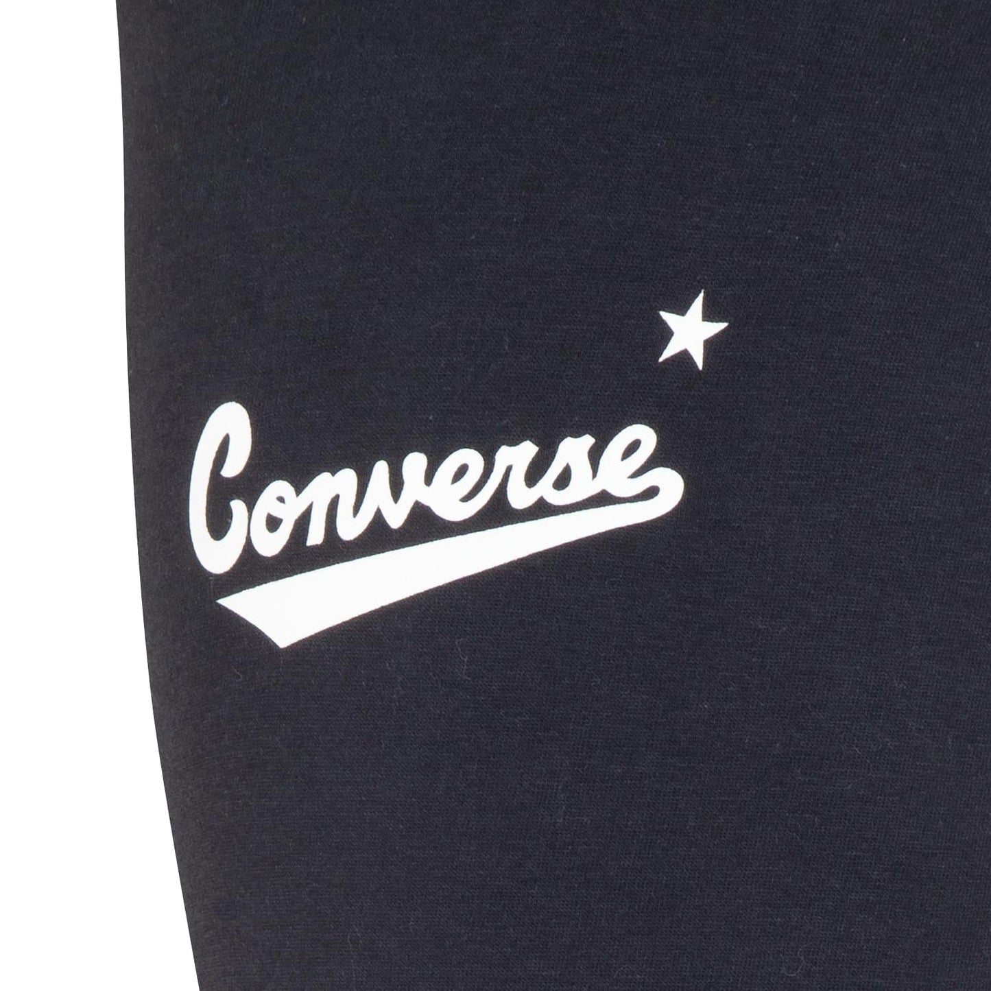 Black - Lifestyle - Converse Girls Graphic Logo Leggings