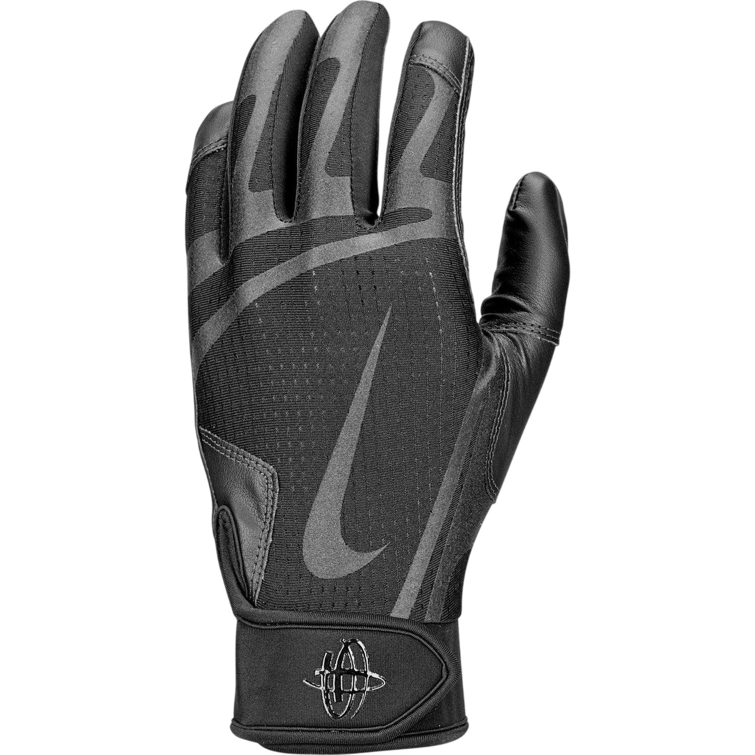 Black - Front - Nike Mens Huarache Logo Training Gloves