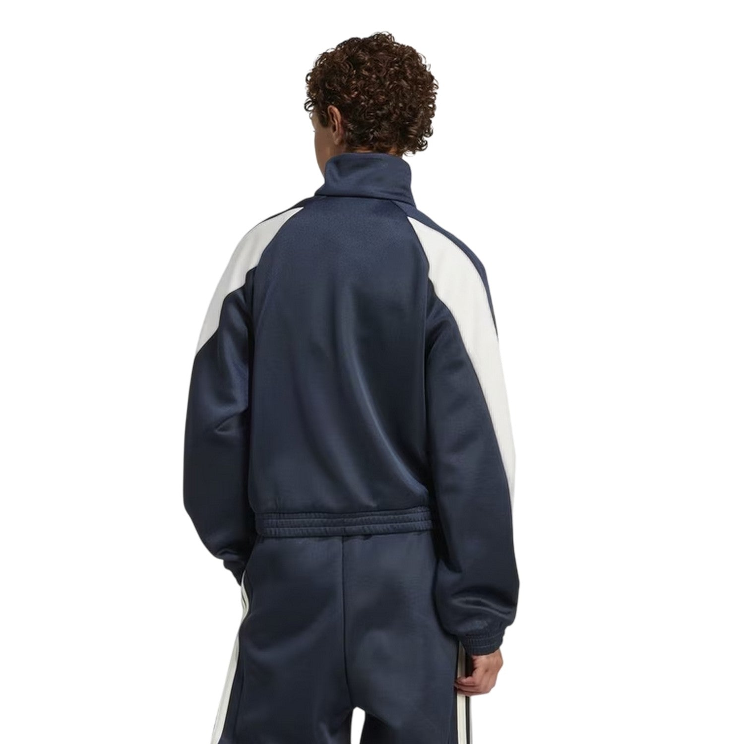 Navy - Back - Adidas Womens-Ladies Tracksuit Top