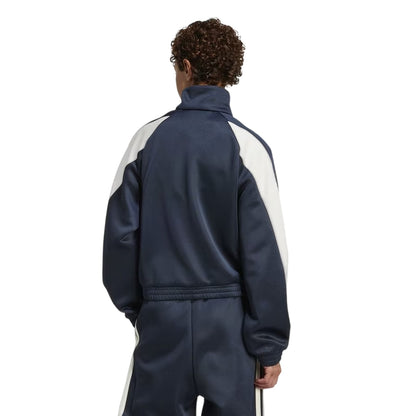 Navy - Back - Adidas Womens-Ladies Tracksuit Top