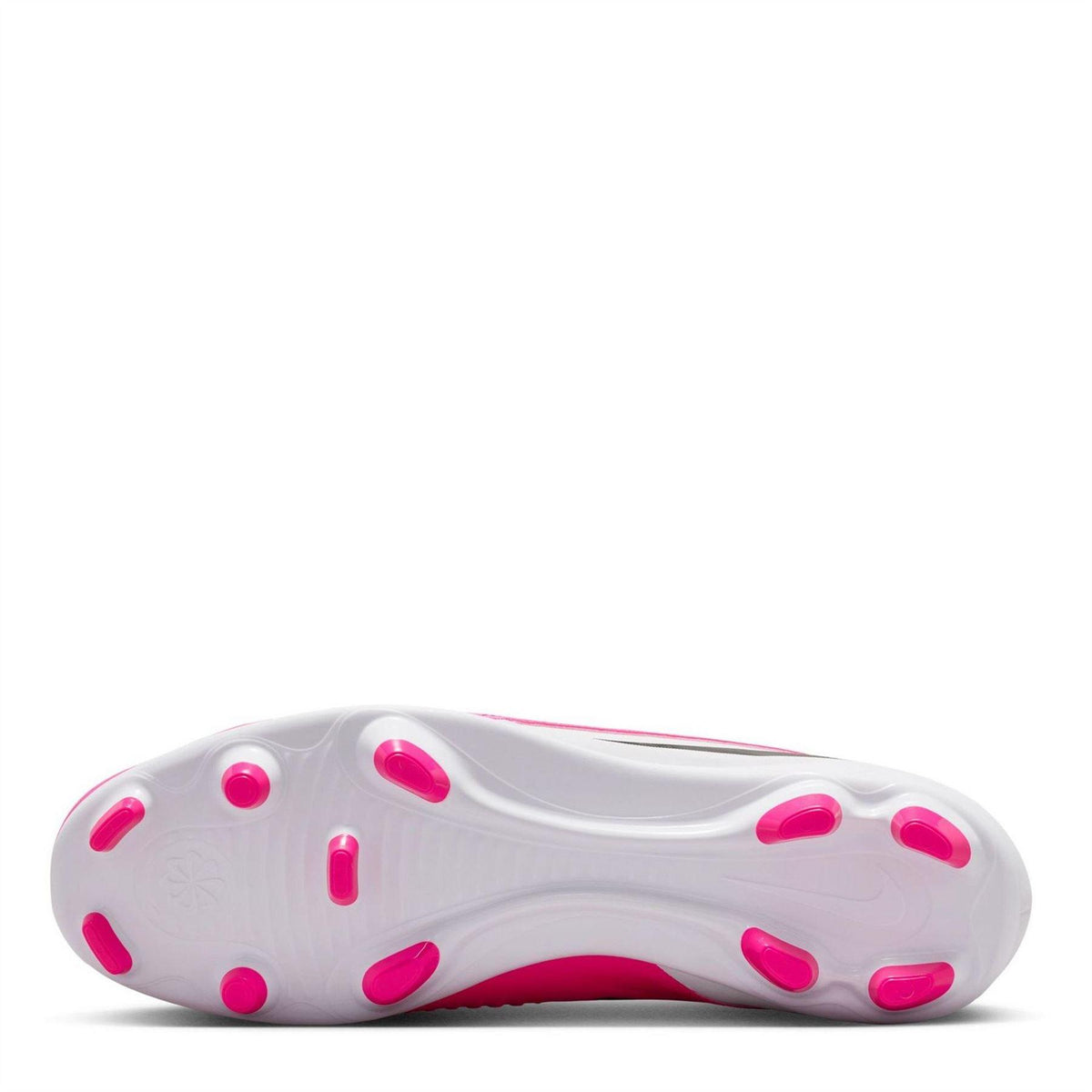White-Pink - Side - Nike Mens Phantom 6 Low Club Firm Ground Football Boots