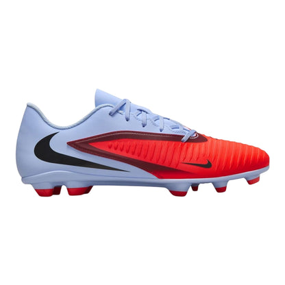 Blue-Purple - Front - Nike Mens Phantom 6 Low Club Firm Ground Football Boots