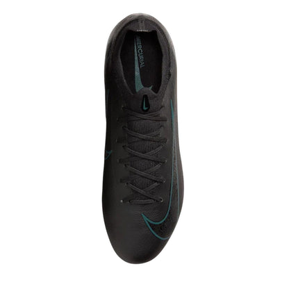 Black-Green - Back - Nike Mens Mercurial Vapor 16 Firm Ground Football Boots