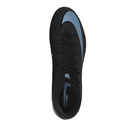 Black-Blue - Back - Nike Mens Mercurial Superfly 10 Soft Ground Football Boots