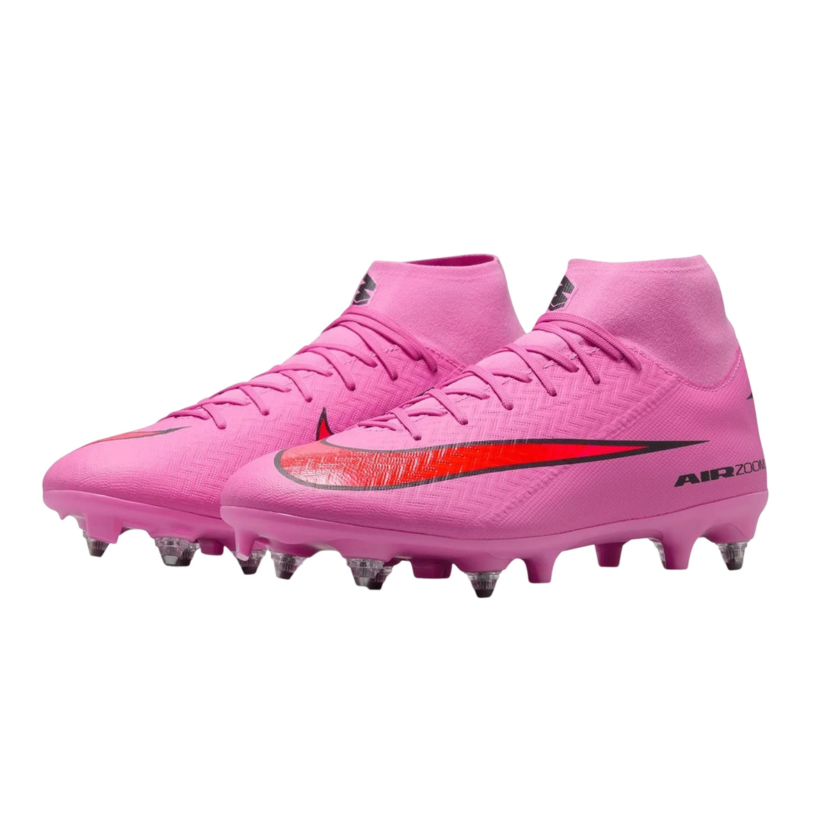 Pink-Black - Lifestyle - Nike Mens Mercurial Superfly 10 Soft Ground Football Boots