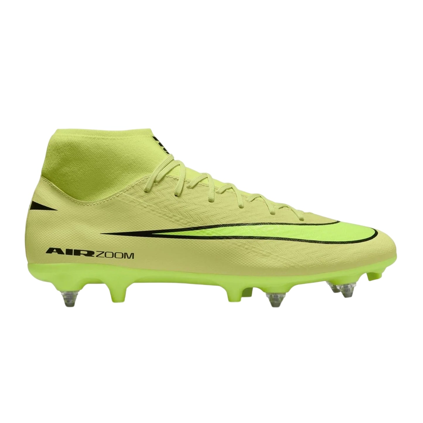 Volt-Crimson - Front - Nike Mens Mercurial Superfly 10 Soft Ground Football Boots