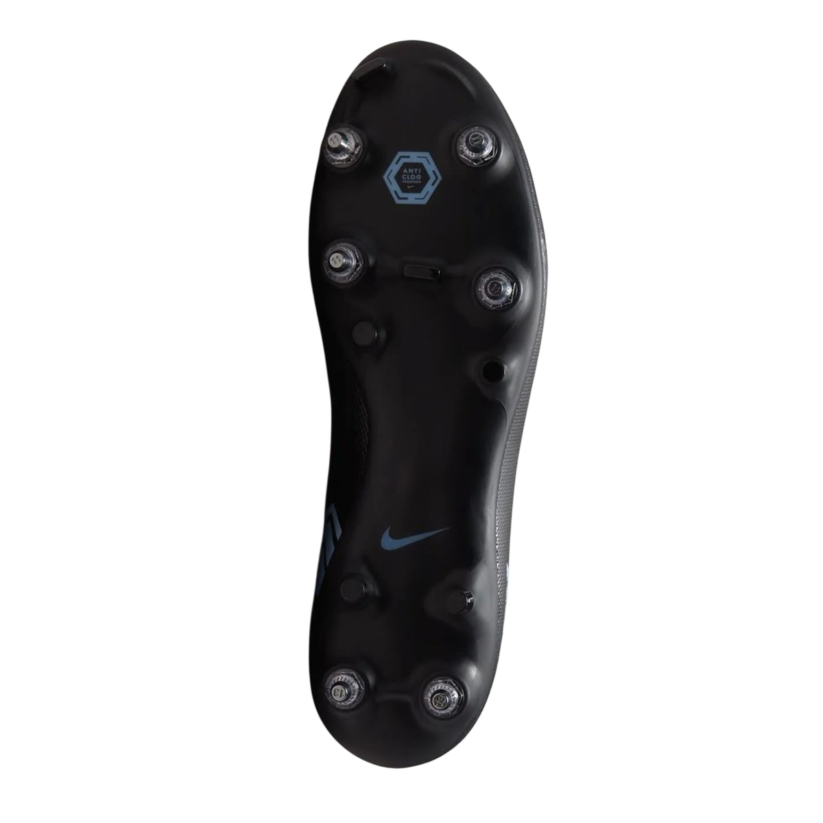 Black-Blue - Side - Nike Mens Mercurial Superfly 10 Soft Ground Football Boots