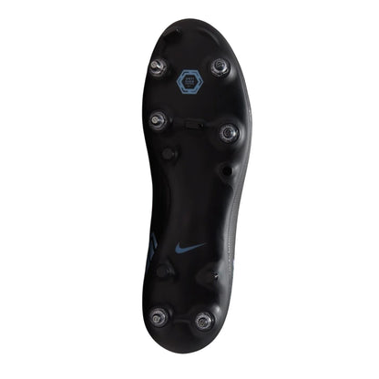 Black-Blue - Side - Nike Mens Mercurial Superfly 10 Soft Ground Football Boots