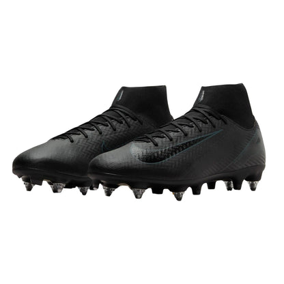 Black-Green - Lifestyle - Nike Mens Mercurial Superfly 10 Soft Ground Football Boots