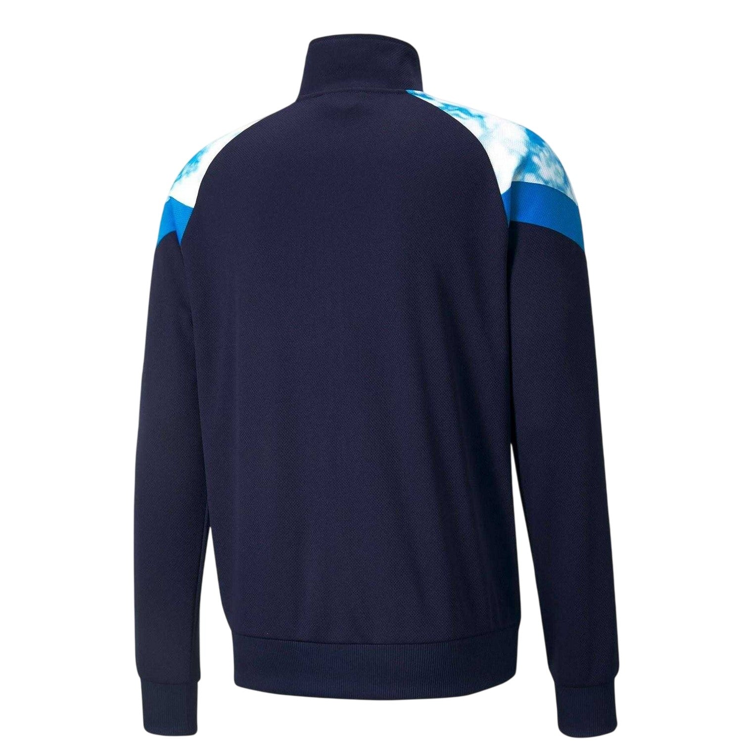 Navy - Back - Puma Mens Olympique De Marseille FC Track Jacket