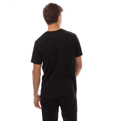 White-Black-Beige - Back - Lyle & Scott Mens Striped T-Shirt (Pack of 3)