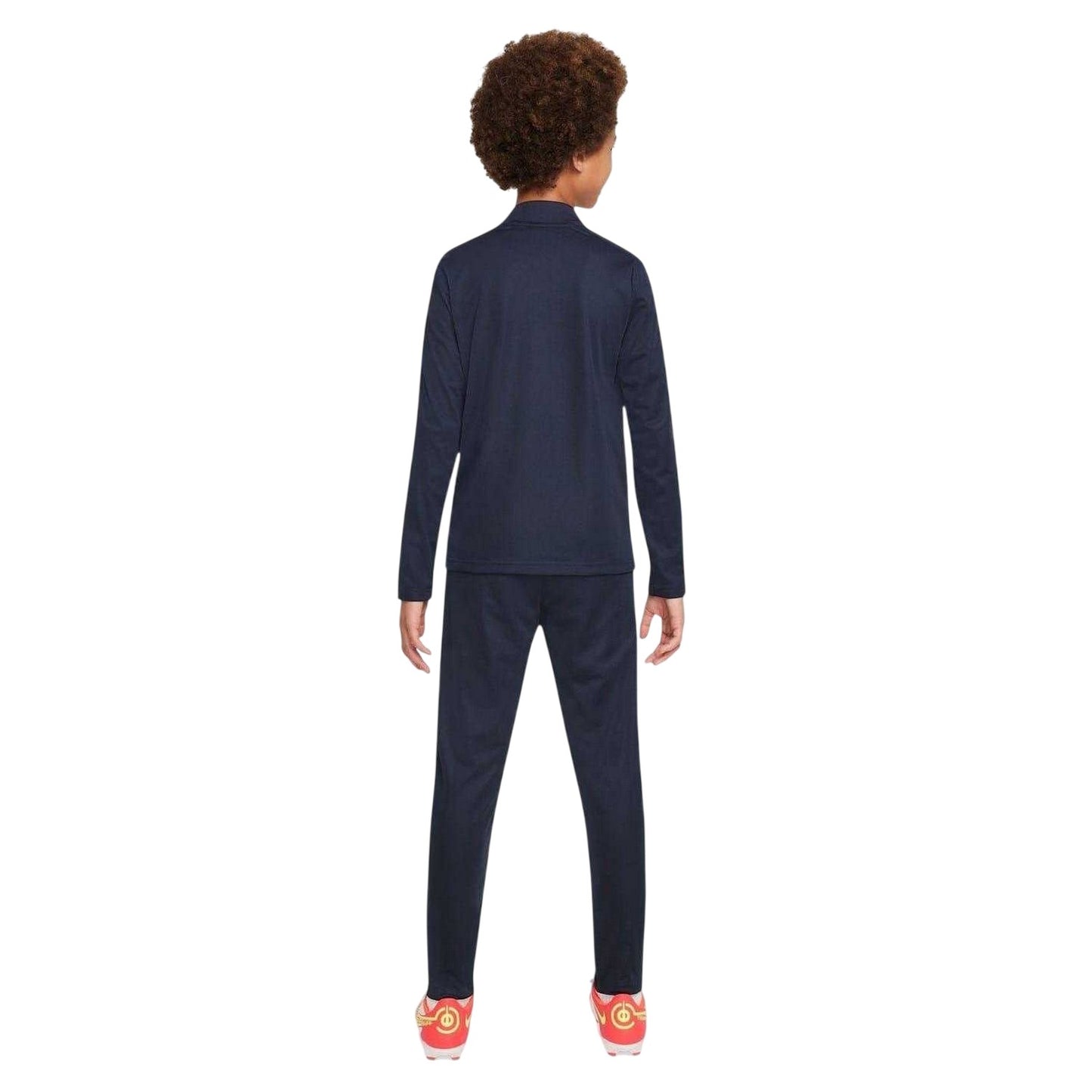 Navy-White - Back - Nike Childrens-Kids Academy Warm Up Tracksuit