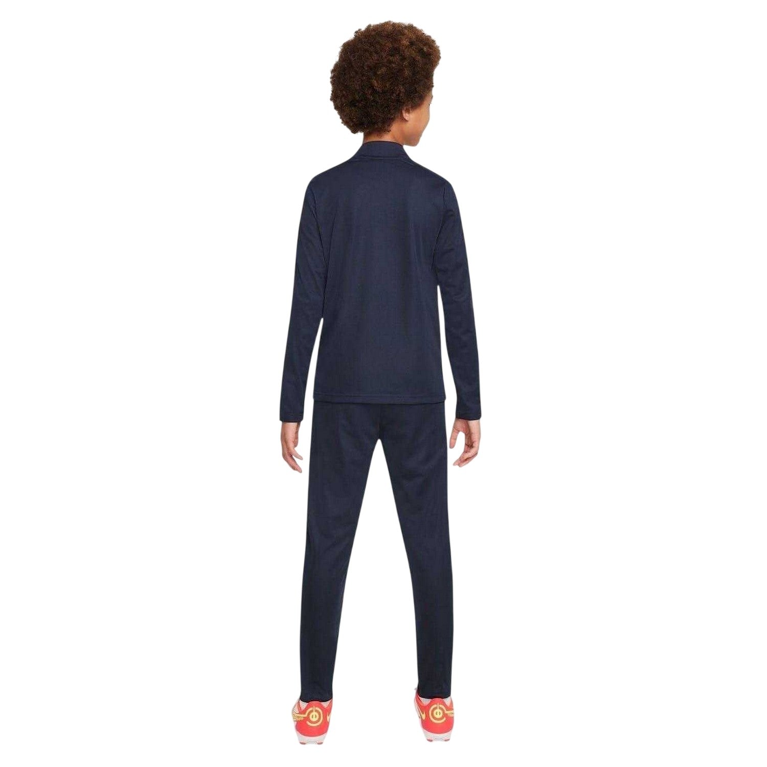 Navy-White - Back - Nike Childrens-Kids Academy Warm Up Tracksuit