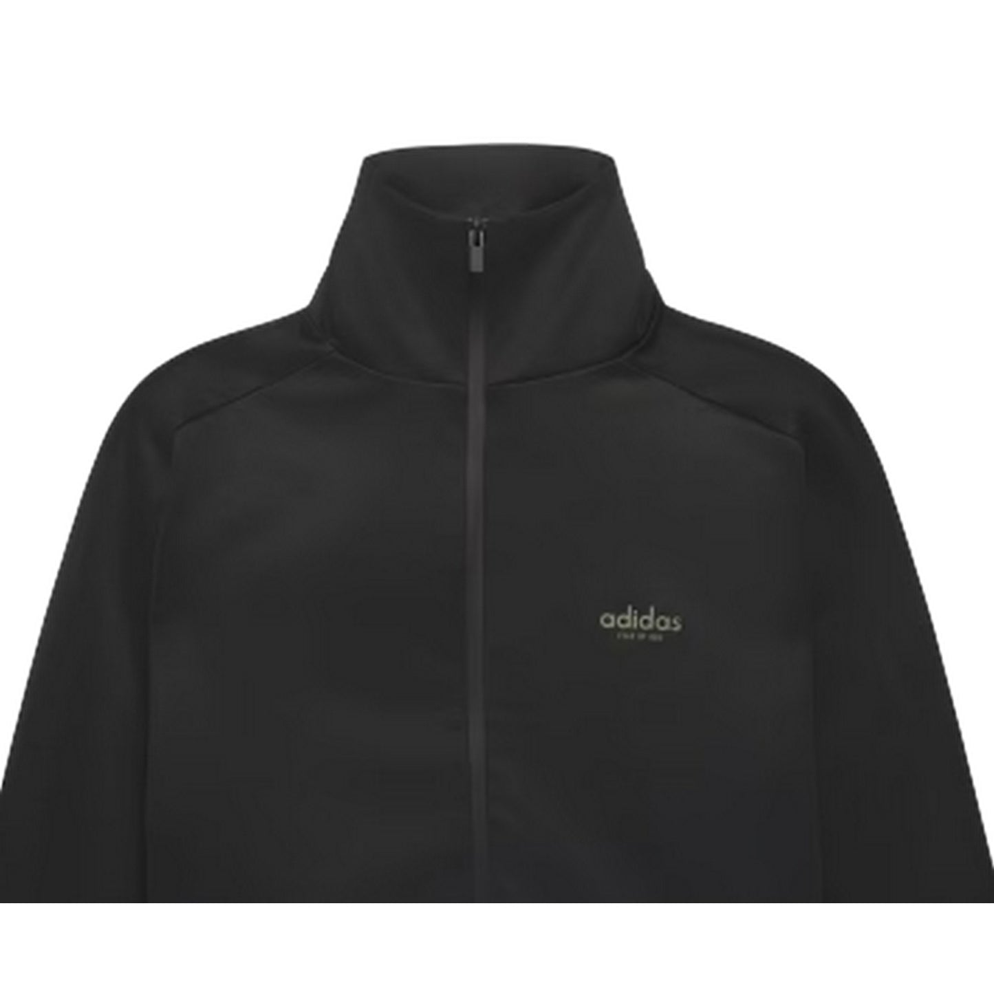 Black - Side - Adidas Womens-Ladies Athletic Track Jacket