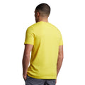Yellow - Back - Lyle & Scott Mens Crew Neck T-Shirt