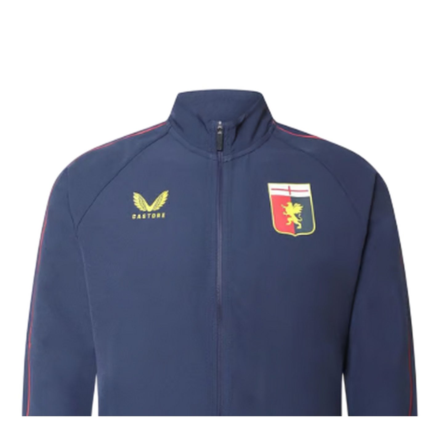 Navy - Back - Castore Mens Anthem Genoa CFC Training Jacket