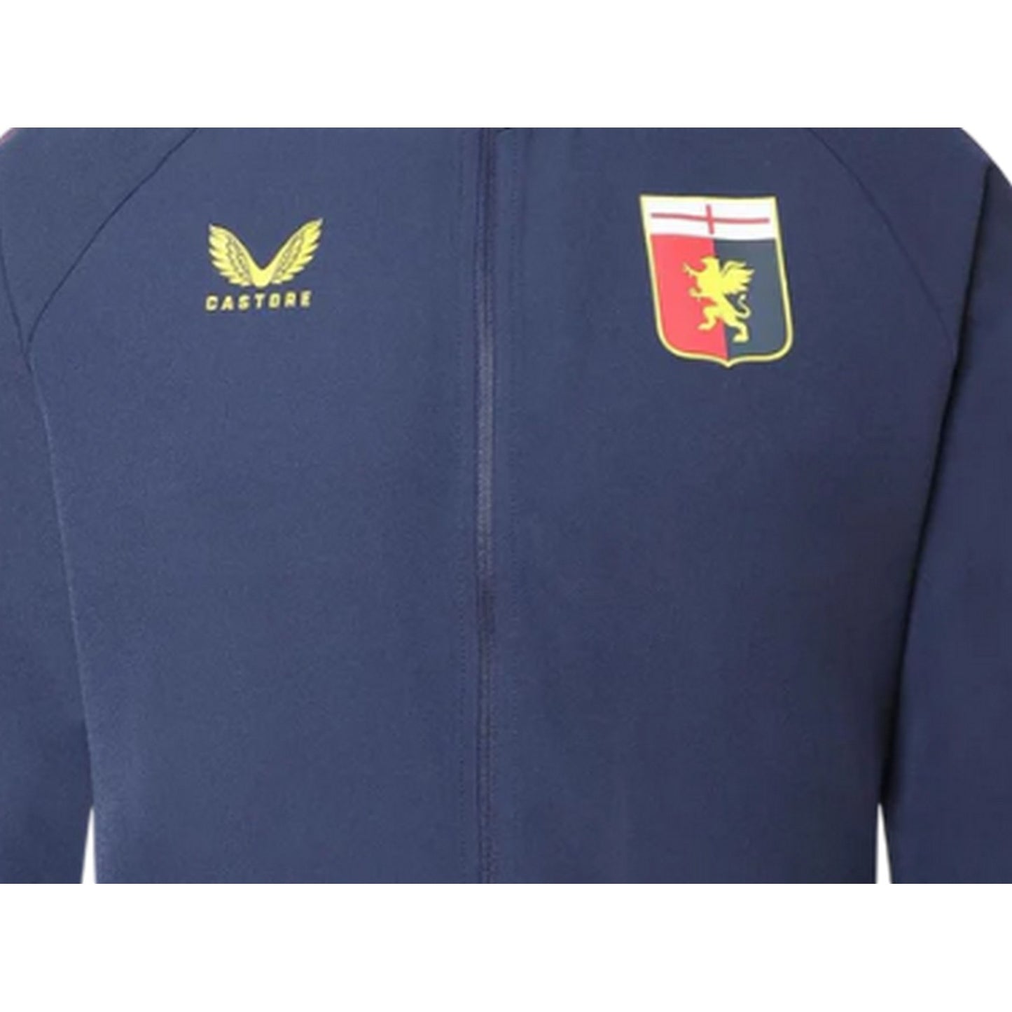 Navy - Side - Castore Mens Anthem Genoa CFC Training Jacket