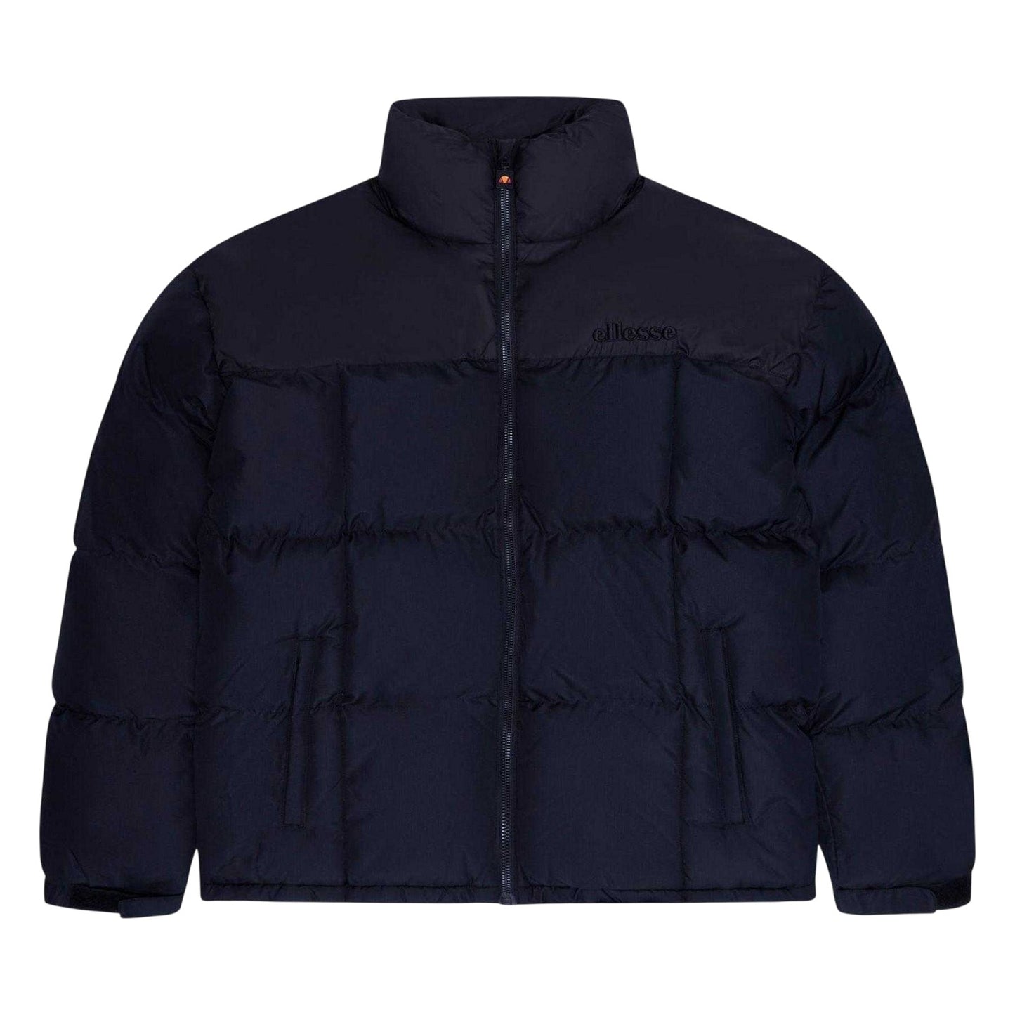 Black - Front - Ellesse Mens Rene Logo Padded Jacket