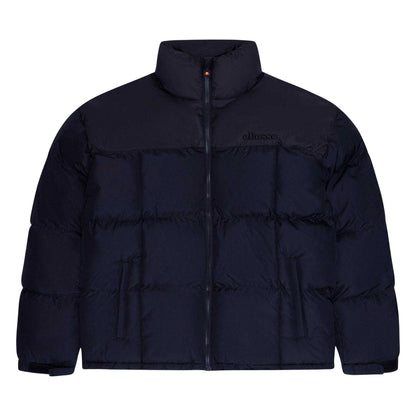 Black - Front - Ellesse Mens Rene Logo Padded Jacket