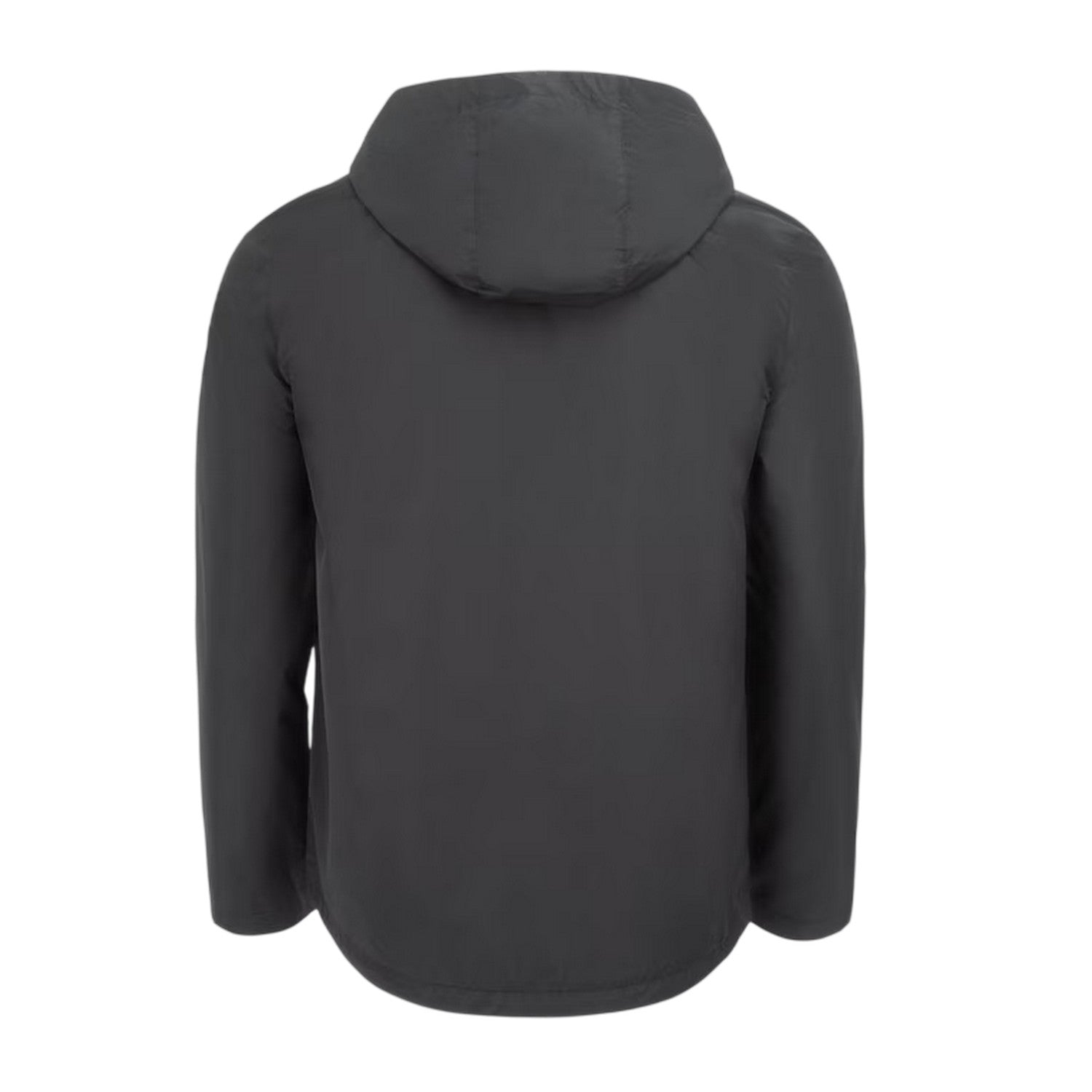 Black - Back - Donnay Mens Lightweight Hooded Jacket
