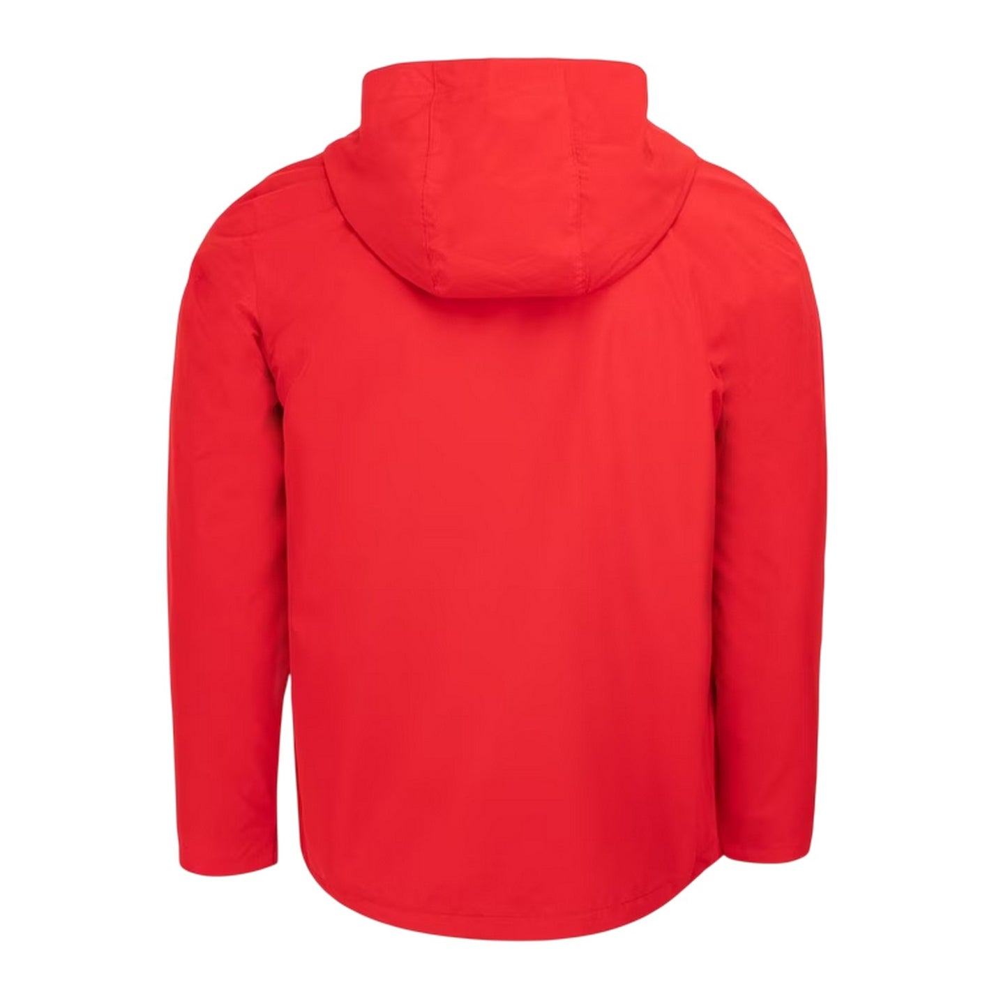 Red - Back - Donnay Mens Lightweight Hooded Jacket