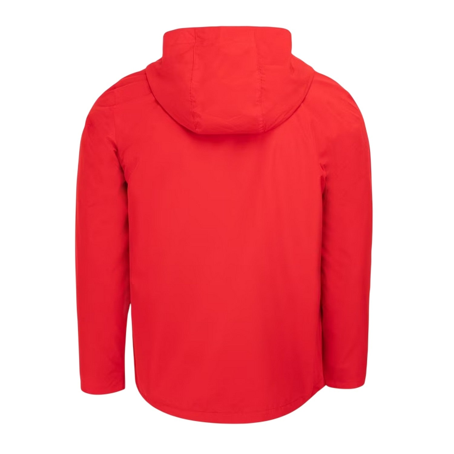 Red - Back - Donnay Mens Lightweight Hooded Jacket
