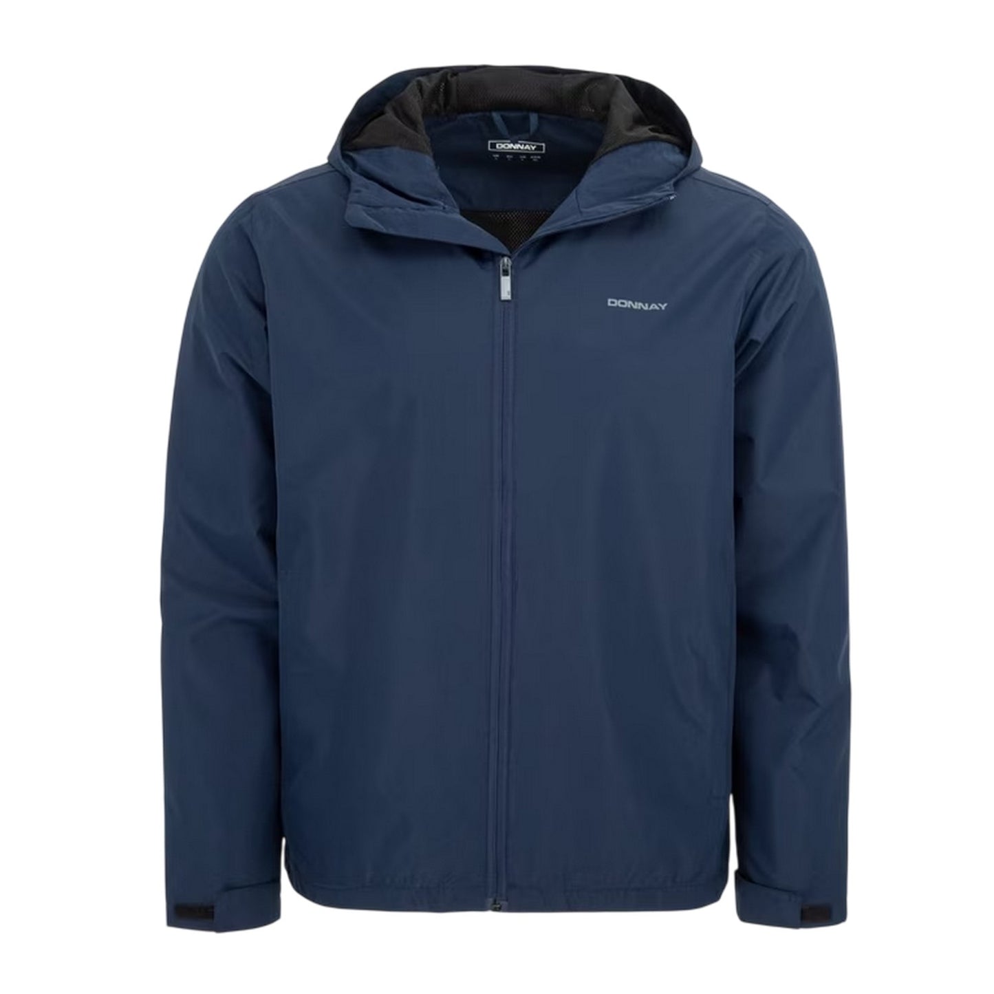 Navy - Front - Donnay Mens Lightweight Hooded Jacket